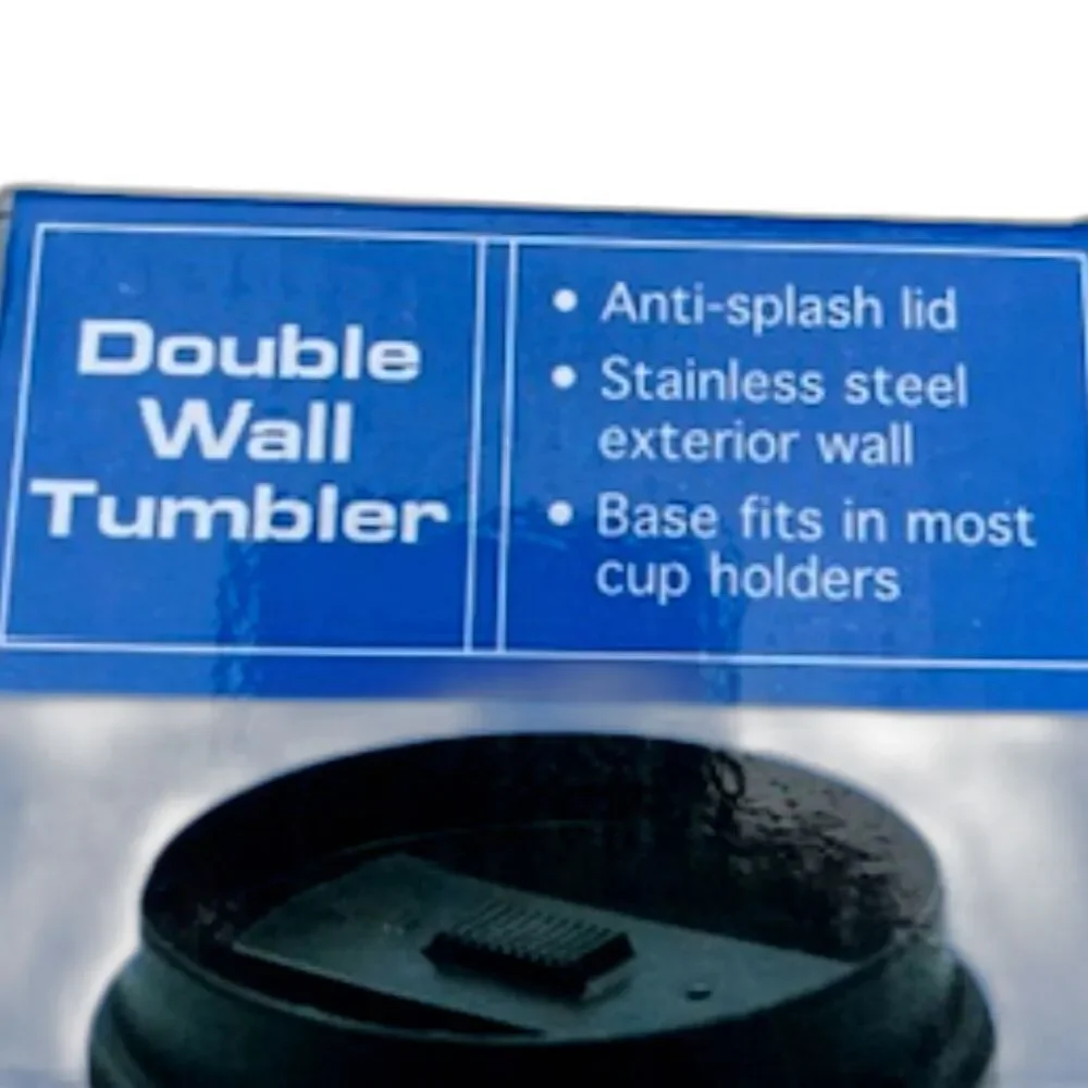 16oz Tumblers . Stainless Steel Double Wall Anti Splash w/ Lids . New in Boxes